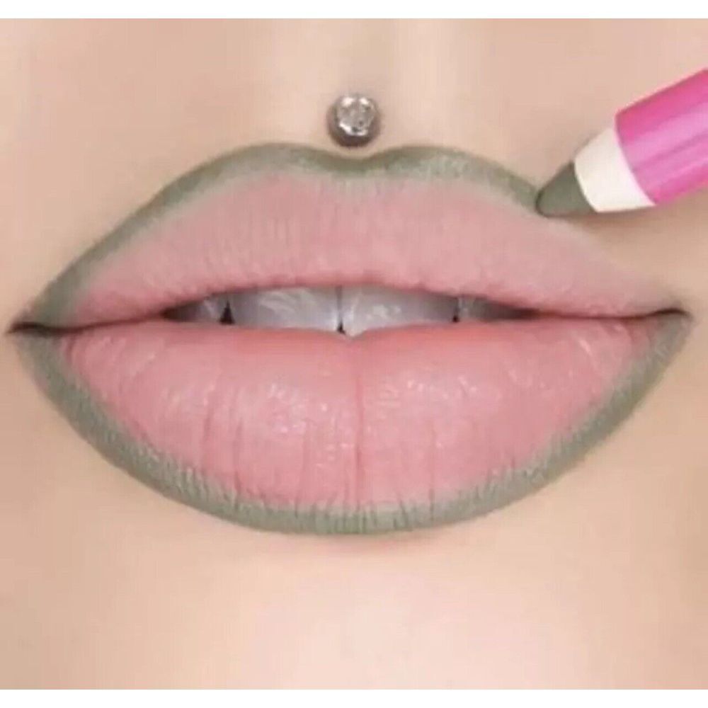 NEW Jeffree Star DIRTY MONEY Olive Green Velour Lip Liner
